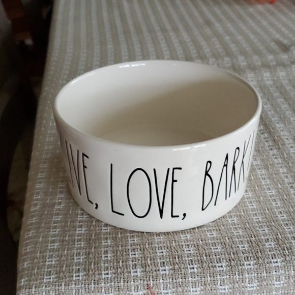 Rae Dunn dog bowl medium size